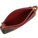 Louis Vuitton Pallas Clutch M41638 Red